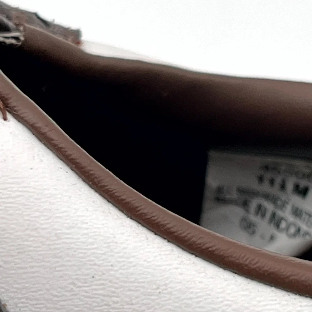 Lot Of 2 FootJoy‎ / Rockport Men's 11.5M / 11M Dress Shoes White Brown Oxfords